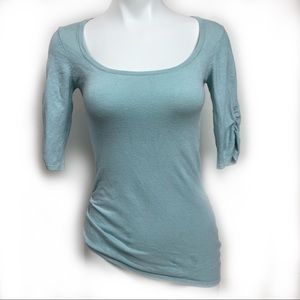 🎀4/$20 LE CHÂTEAU Asymmetrical Sea Foam Blue